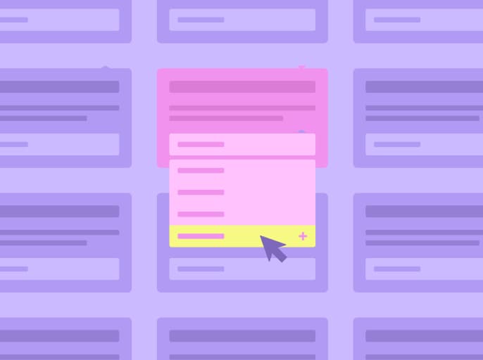 Dropdown illustration