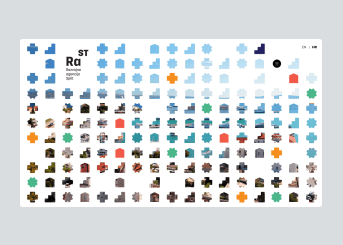 Rast home page screenshot