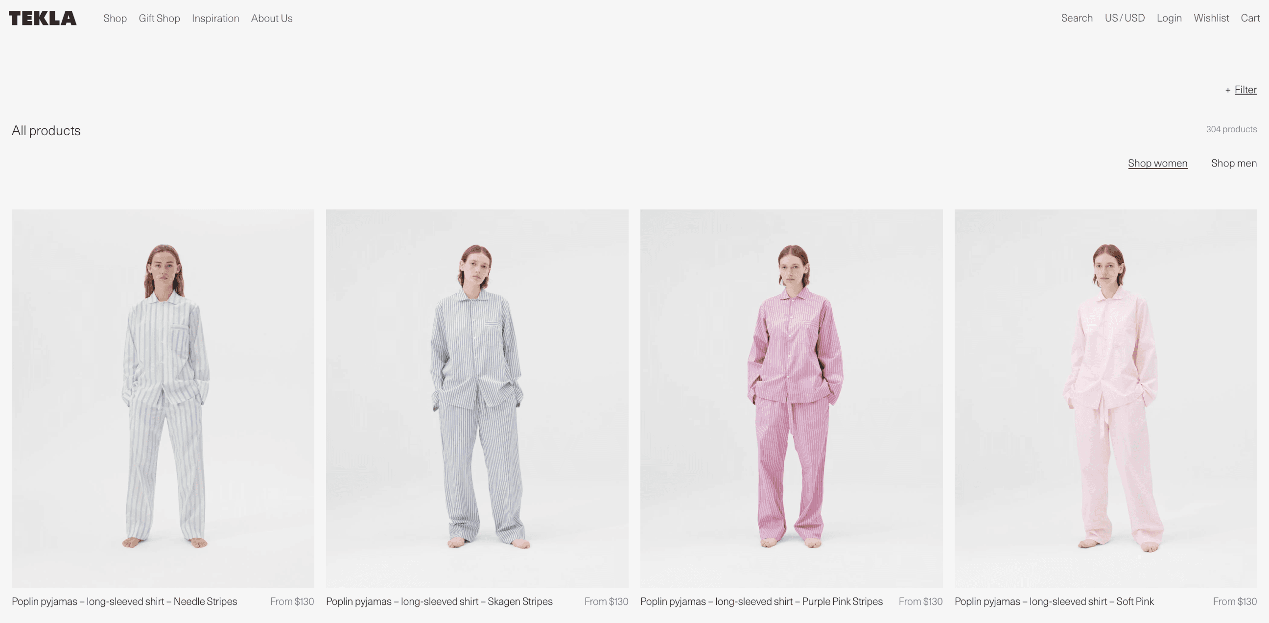 Tekla product page screenshot